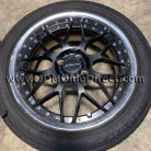 JDM SSR Vienna Gluck 4x100 Wheel and Tire Set